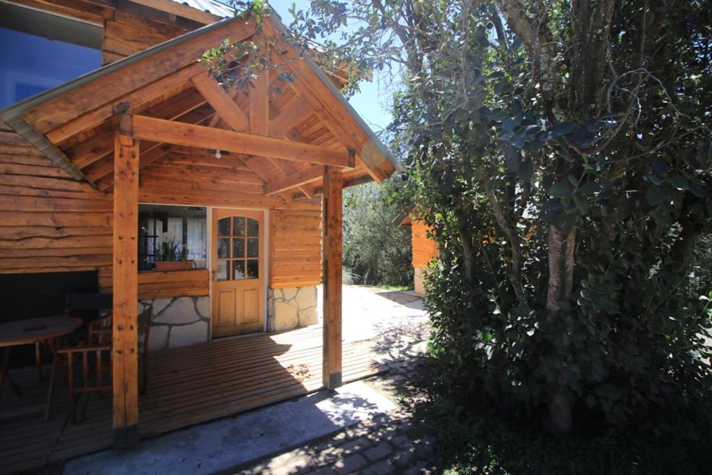 Posada La Escondida Villa Pehuenia Bagian luar foto