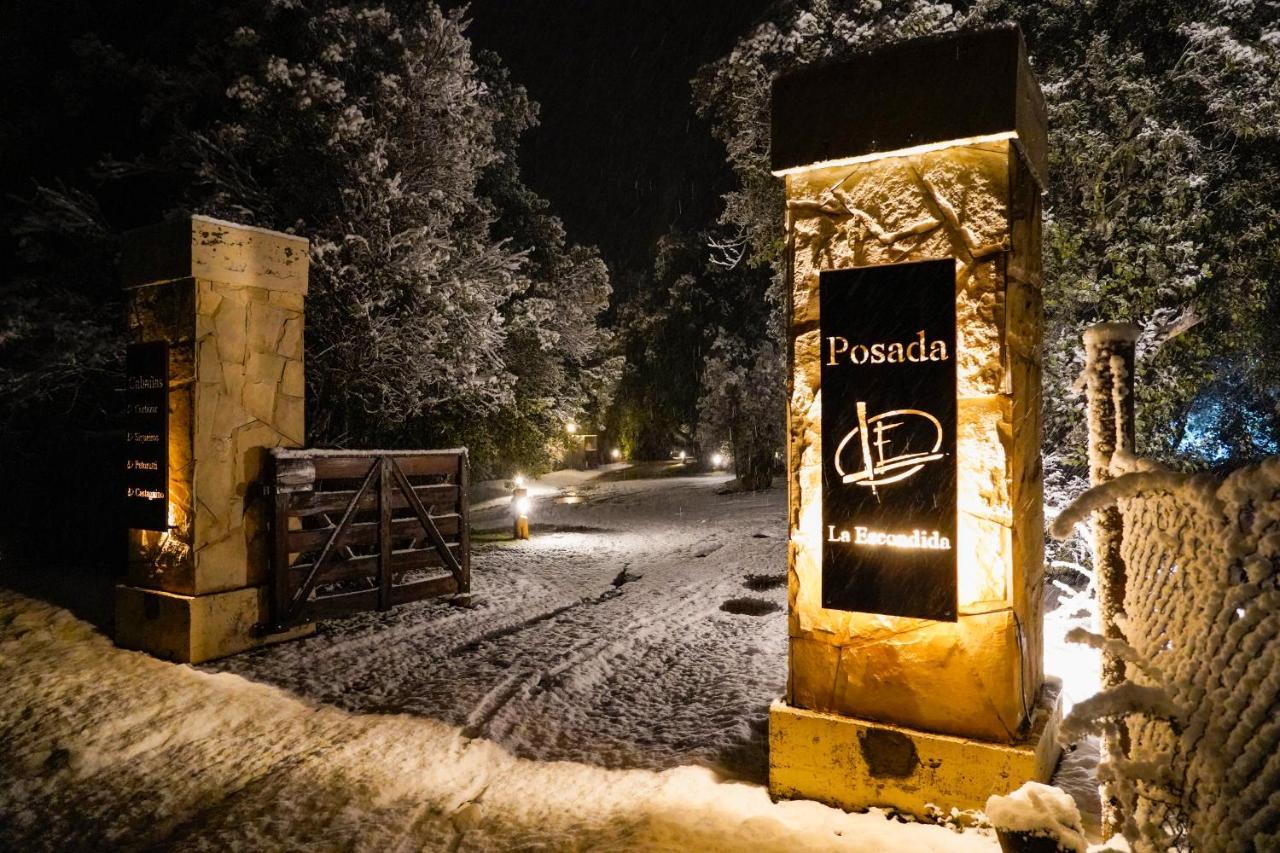 Posada La Escondida Villa Pehuenia Bagian luar foto