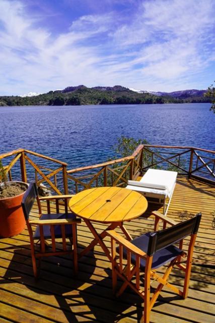 Posada La Escondida Villa Pehuenia Bagian luar foto