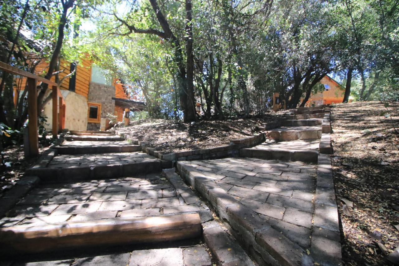 Posada La Escondida Villa Pehuenia Bagian luar foto