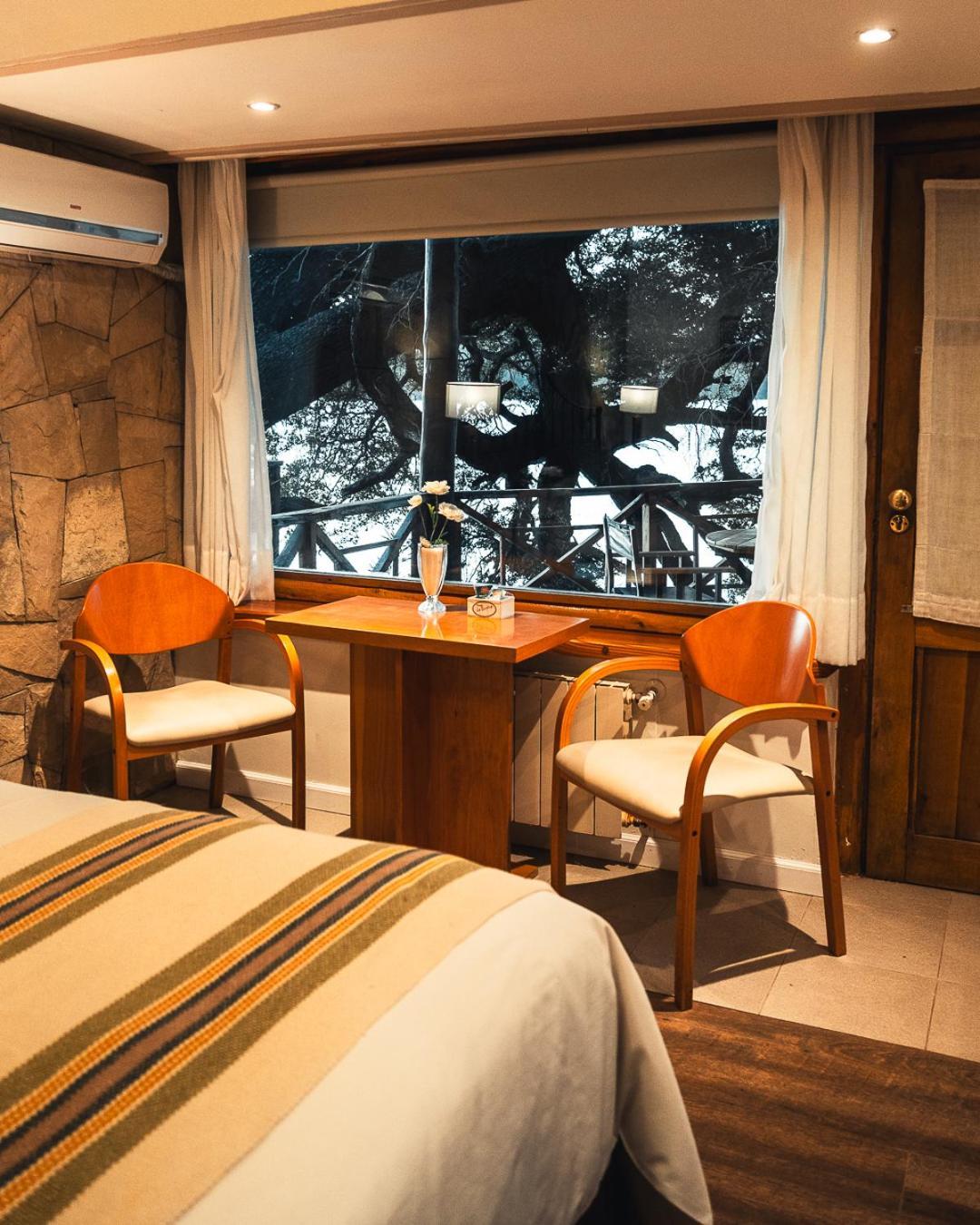 Posada La Escondida Villa Pehuenia Bagian luar foto