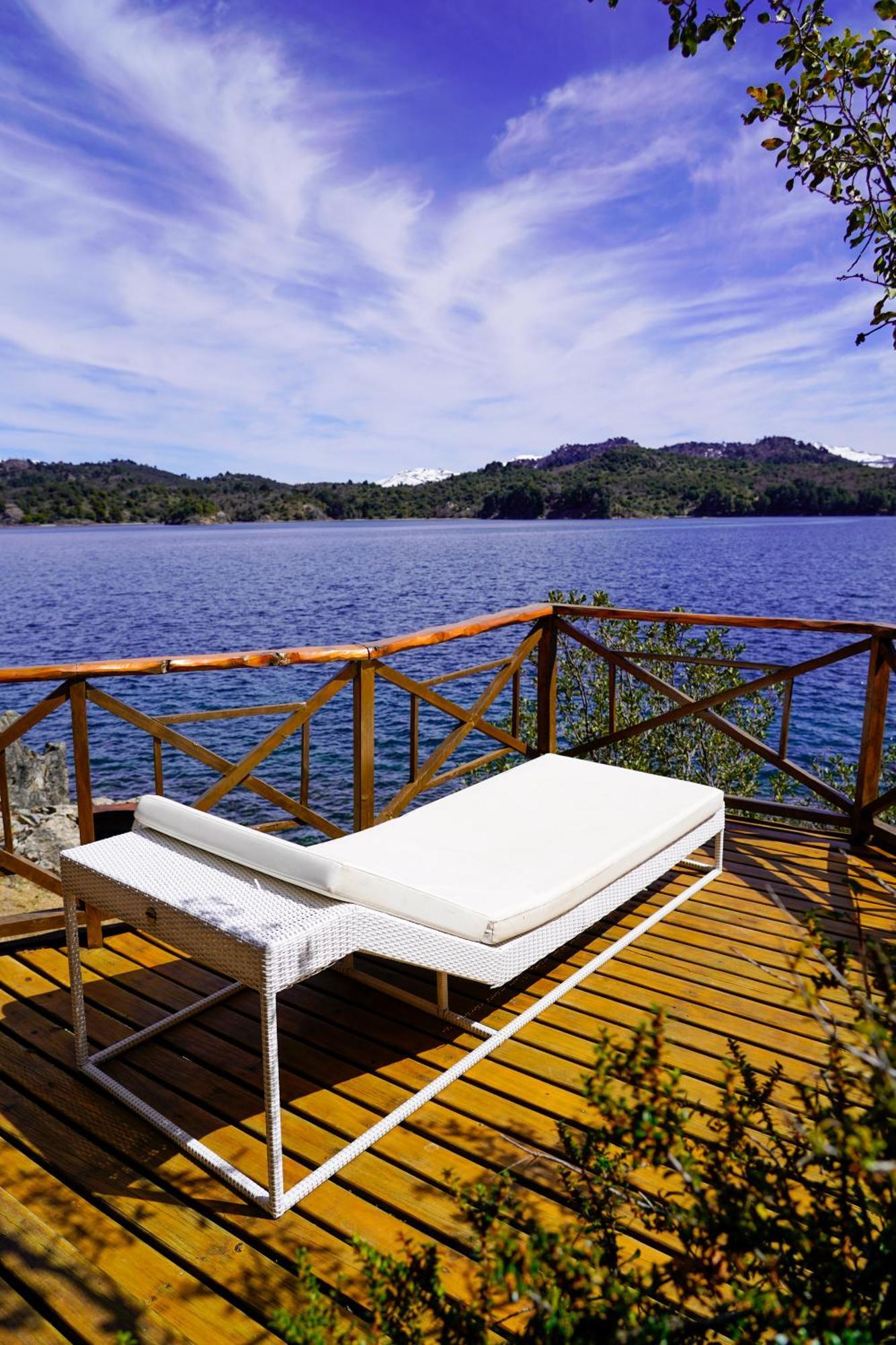 Posada La Escondida Villa Pehuenia Bagian luar foto