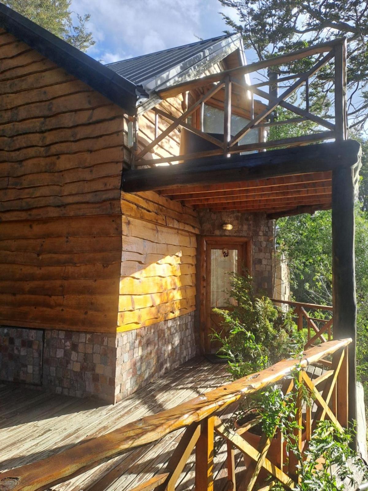 Posada La Escondida Villa Pehuenia Bagian luar foto