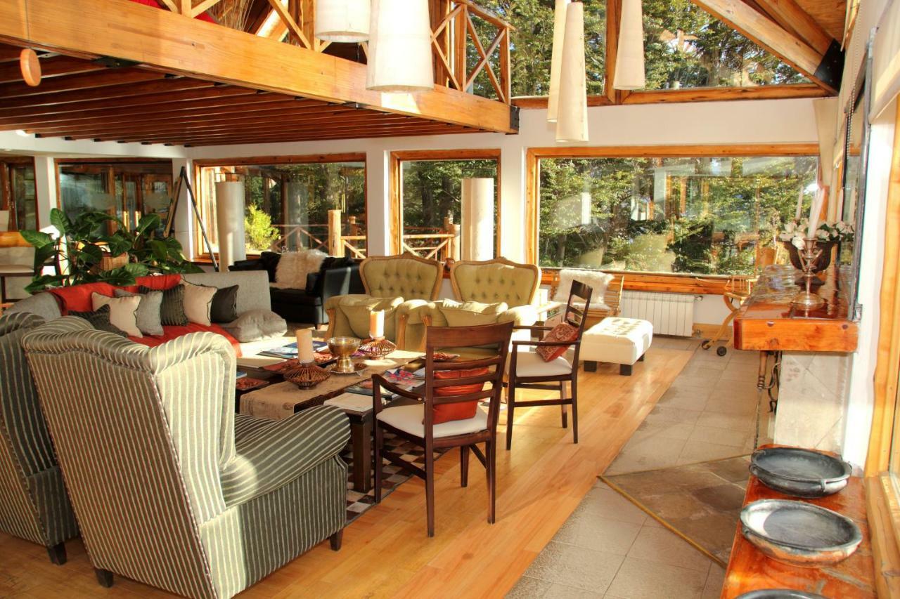 Posada La Escondida Villa Pehuenia Bagian luar foto
